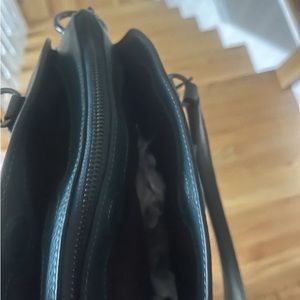 Coach Remi Pebbled Forest Green Leather Satchel- NWT